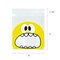 Wrapables Transparent Self-Adhesive 4" x 4" Candy and Cookie Bags, Favor Treat Bags for Parties and Wedding (200pcs)